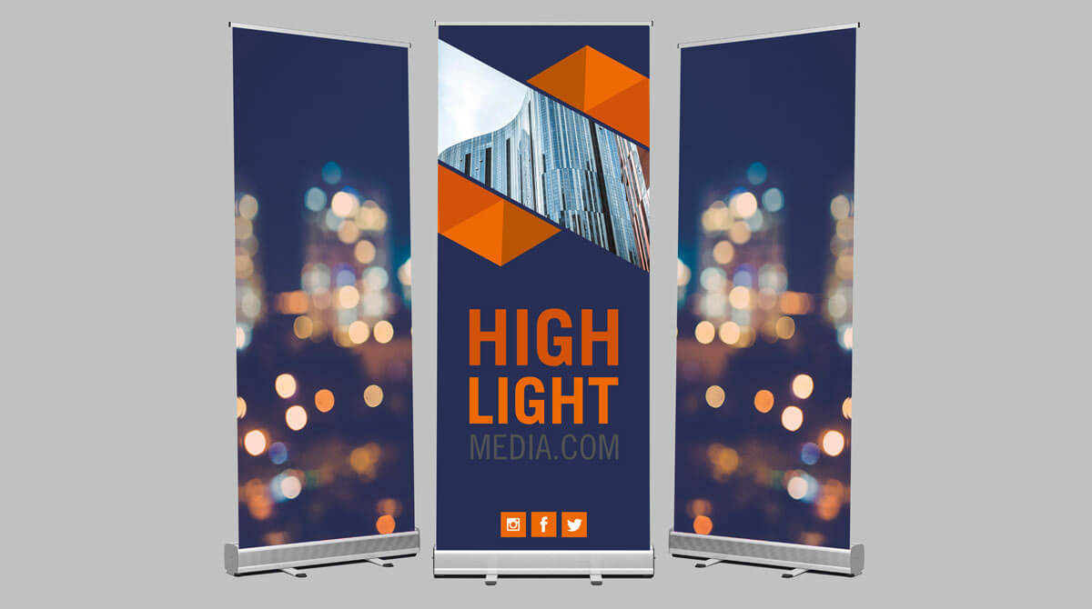 Cheap Roll Up Banner Stand